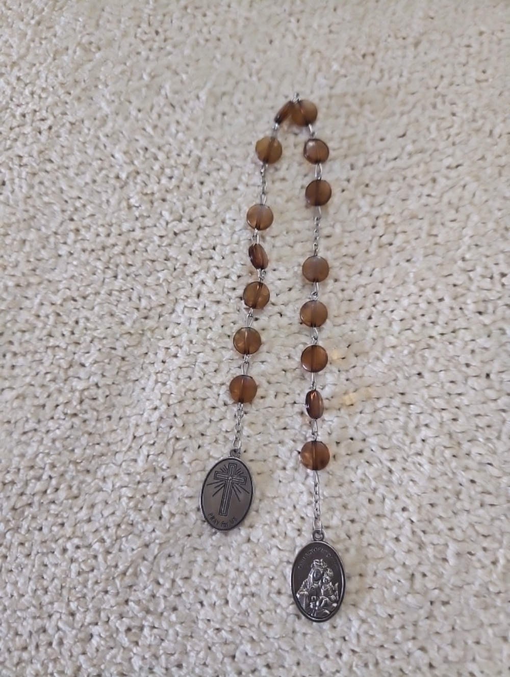 Our Lady Of Mt Carmel, St Padre Pio, Sacred Heart, Divine Mercy Decade/Rosary